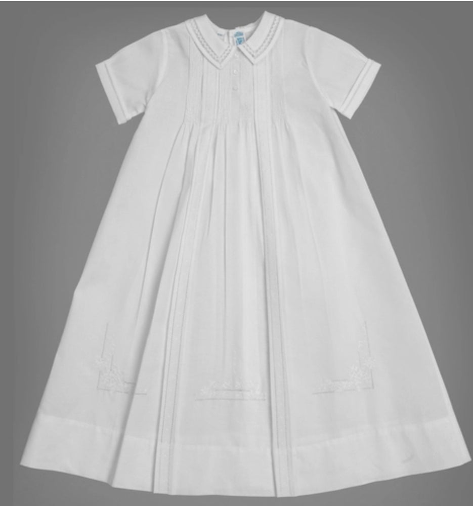 White Pleated Boys Special Occasion Set - Select Size