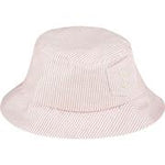 Fisherman Red Stripe Bucket Hat - Select Size