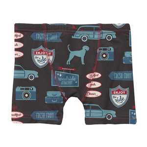 Midnight On The Road Print Boys Boxer Brief - Select Size