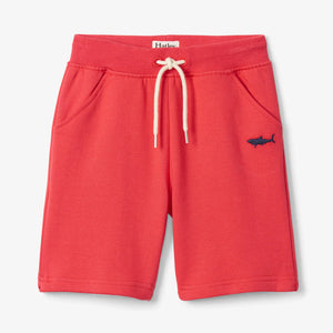 Nautical Red Terry Shorts - Select Size