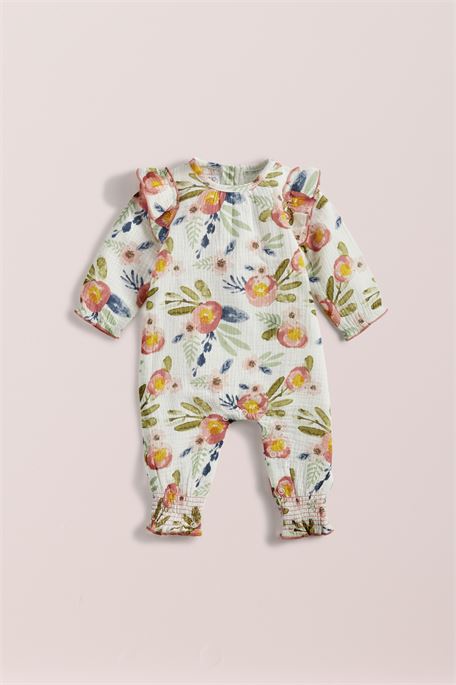 Floral Infant Girl’s One-Piece - Select Size