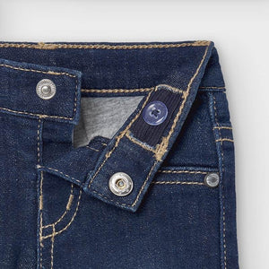 
            
                Load image into Gallery viewer, Dark Denim Infant Boy’s Cuffed Jean Trouser - Select Size
            
        