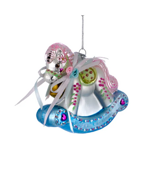 Baby's 1st Christmas Rocking Horse Ornament