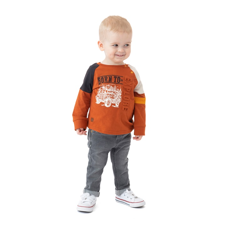 Denim Grey Noruk Infant Boys Jeans - Select Size