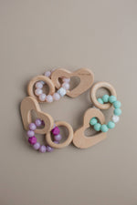 Heart Teething Rattle