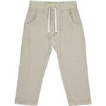 Bosun Beige Gauze Cotton Pants  - Select Size