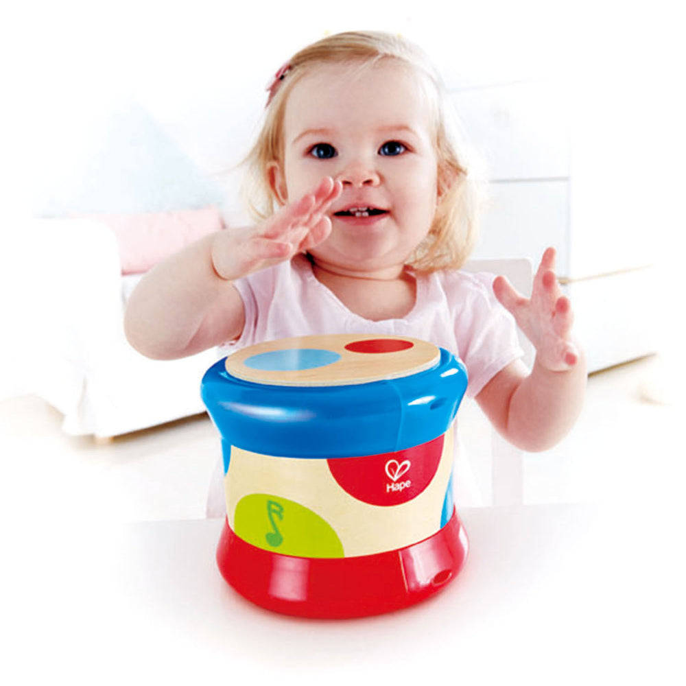 
            
                Load image into Gallery viewer, Hape Baby Drum
            
        