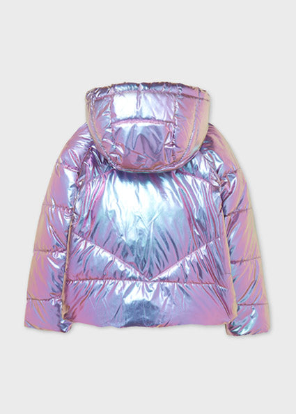 Ecofriends Irridecent Reversible Older Girl’s Puffer Jacket  - Select Size