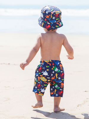 Ocean Boys’ Swim Shorts with Diaper - Select Size