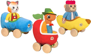The Busy World of Richard Scarry Soft Toys with Cars - Select Character
