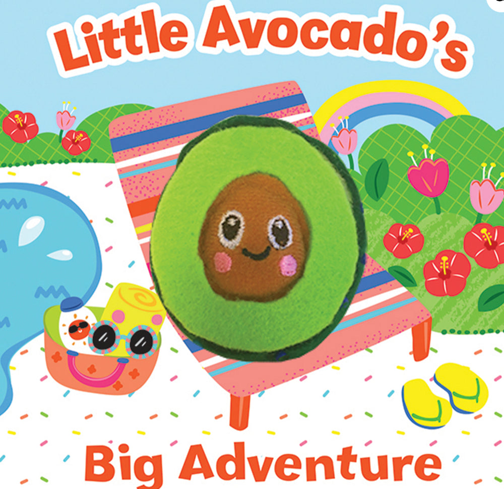 Little Avocado’s Big Adventure Finger Puppet Book