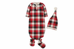Buffalo Check Boy’s Gown and Hat