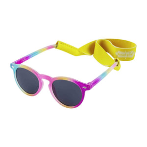 Rainbow & Yellow Girls Sunglasses & Strap Set