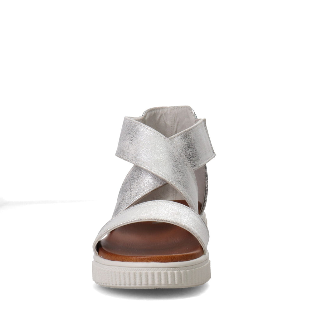 Minka - Platform Sandal - Metallic White - Select Size