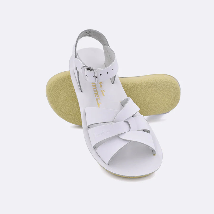 Swimmer Salt Water Sandals - White