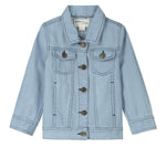 Santorini Ladies Soft Blue Denim Jacket - Select Size
