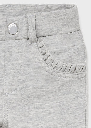 Silver Fleece Girl’s Trousers - Select Size