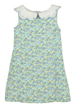 Blue Vintage Smock Dress - Select Size
