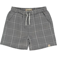 Surf Black Herringbone Swim Shorts - Select Size