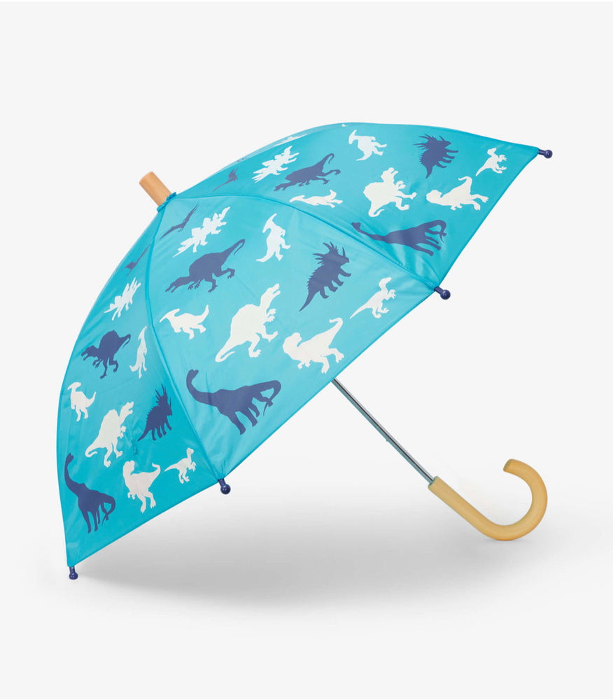 
            
                Load image into Gallery viewer, Milky Blue Prehistoric Dinos Color Changing Umbrella
            
        
