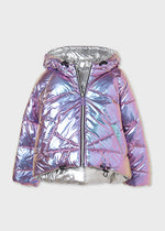 Ecofriends Irridecent Reversible Older Girl’s Puffer Jacket  - Select Size