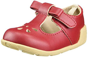 Brynna Girls Red Classic T-Strap Mary Jane - Select Size