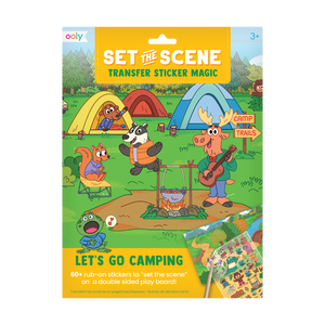 Let’s Go Camping Set The Scene Transfer Stickers Magic