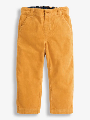 Corduroy Trousers- Mustard - Select Size
