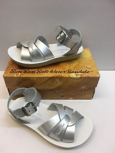 Swimmer Salt Water Sandals - Silver