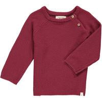Roan Wine Cotton Sweater - Select Size