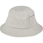 Fisherman Grey Twill Bucket Hat - Select Size