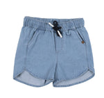 Noruk Light Blue Denim Girls Shorts - Select Size