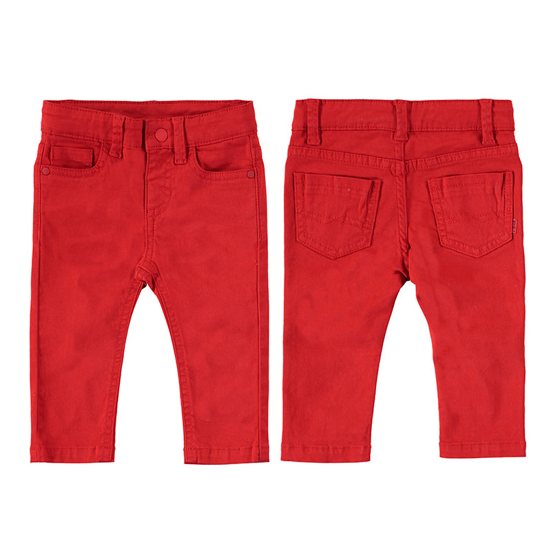 Red 5 Pocket Slim Fit Boy’s Pants - Select Size