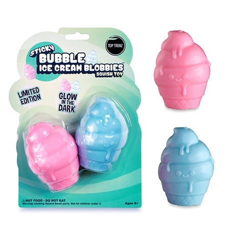 Sticky Bubble Ice Cream Cone Blobbies