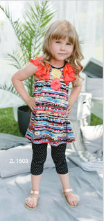 Safari Tunic & Legging Set - Select Size - ZaZa Couture