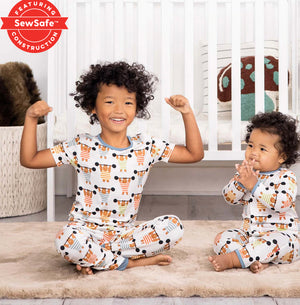 
            
                Load image into Gallery viewer, Hustle For The Muscle Modal Magnetic 2pc Toddler Pajama - Select Size
            
        