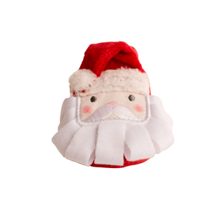 Nicholas Red Santa Slipper with Faux Fur Trim - Select Size