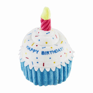 
            
                Load image into Gallery viewer, Happy Birthday Musical Plush Cake / Cupcake - Select Color
            
        