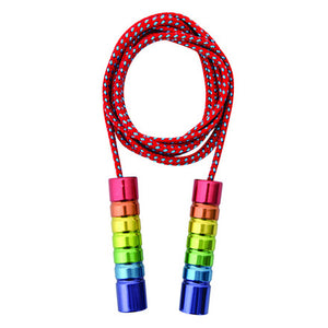 Tin Handle Rainbow Jump Rope