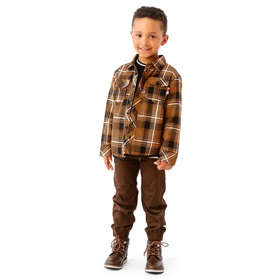 
            
                Load image into Gallery viewer, Noruk Boys’ Brown Jogger Pants - F2103-02  - Select Size
            
        