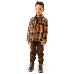 Noruk Boys’ Brown Jogger Pants - F2103-02  - Select Size