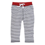 Red & Stripe Infant Reversible Pull-On Pants- Select Size