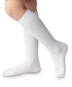 Classic Knee High White Socks - Select Size