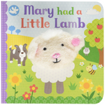 Mary Had A Little Lamb Finger Puppet Book