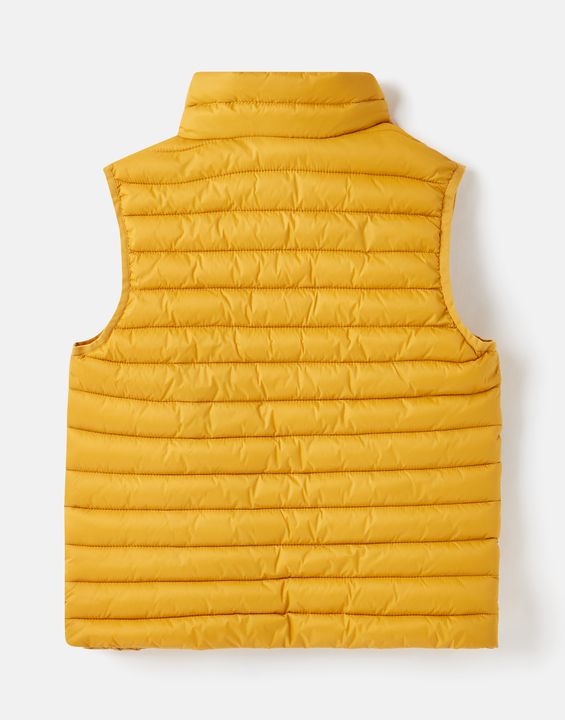 Crofton Antique Gold Packable Showerproof Padded Vest  - Select Size