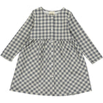 Kit Charcoal Plaid Girls Dress - Select Size