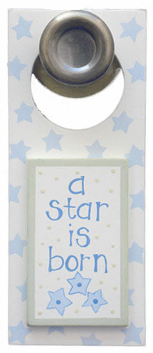 
            
                Load image into Gallery viewer, A Star Is Born- Boy - Door Hanger -903-DH
            
        