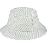 Fisherman Grey Stripe Bucket Hat - Select Size