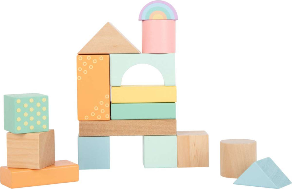 Pastel Building Blocks 50 Piece Playset