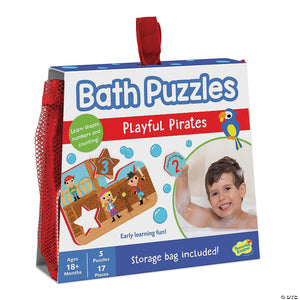 Bath Puzzle: Playful Pirates